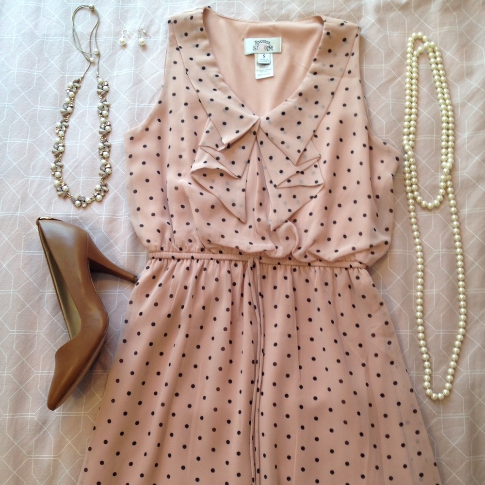 Blush pink dress